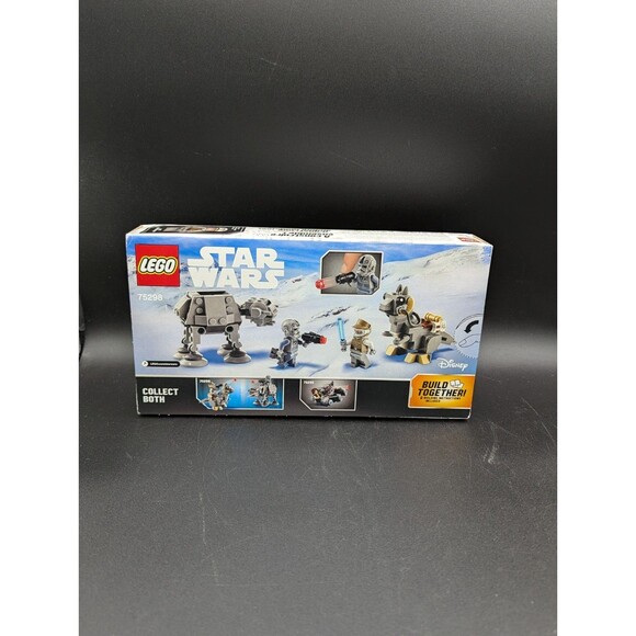 Lego Star Wars 75298 AT-AT VS Tauntaun Microfighters 205 Pieces Retired New - Picture 3 of 6